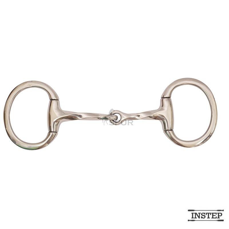 Bridão Eggbut Inox Articulado Torcido 13,5cm