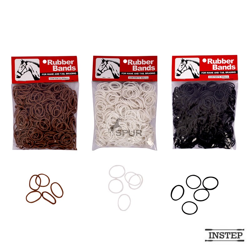 Elástico de Crina Rubber - 500 Peças