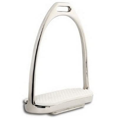 Estribo de Salto Inox com Borracha Instep CG1217