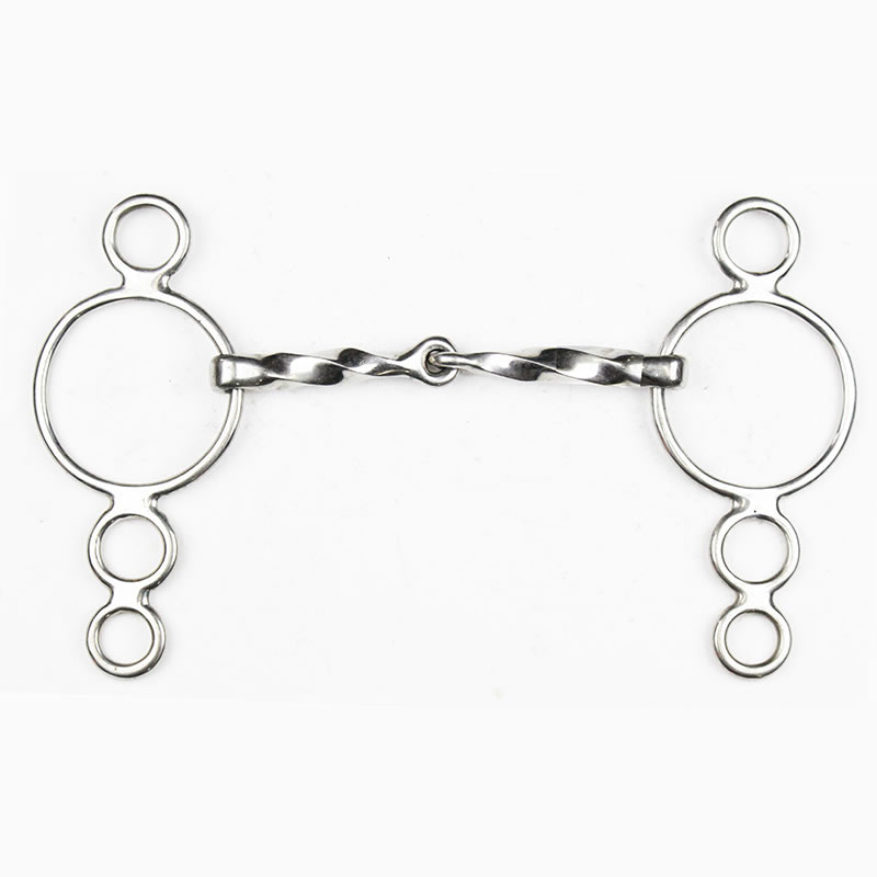 Bridão Neco Inox Articulado Barra Torcida