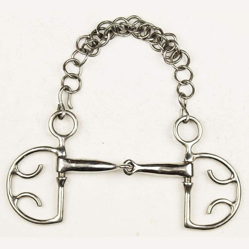 Bridão Espanhol Kimblewick Inox Articulado