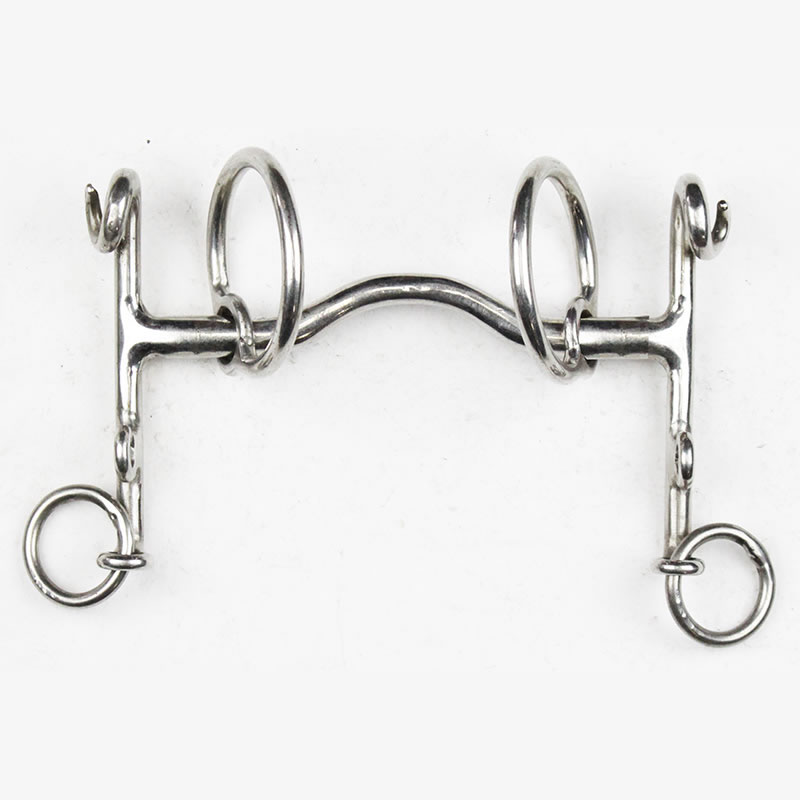 Freio Fixo Inox com Duas Argolas Moveis