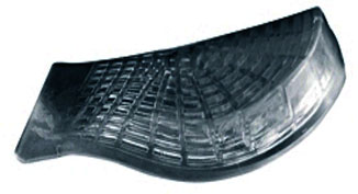 Protetor de Rim de Gel Preto ACAVALLO AC1004