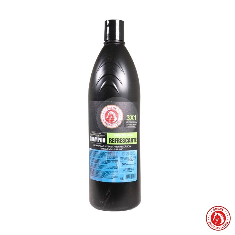 Shampoo Refrescante Mentolado - Brene Horse - 1L