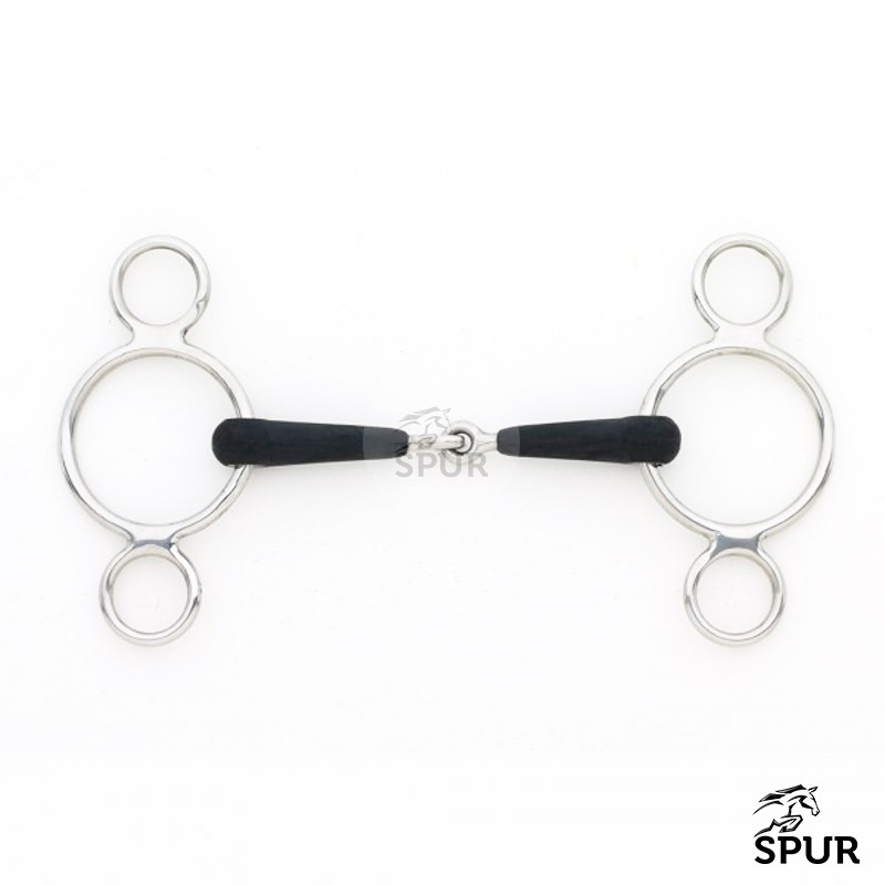 Bridão Neco Curto Articulado Borracha - SPUR